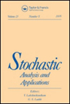 STOCHASTIC ANALYSIS AND APPLICATIONS杂志封面